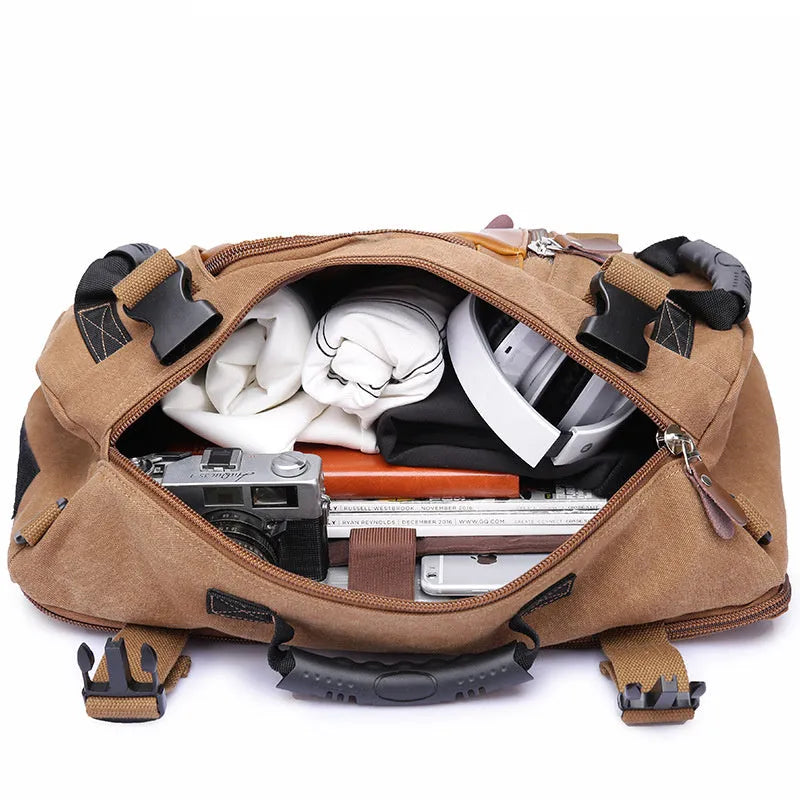 Retro Casual Large Capacity Men's Backpack - Bellarte Enchanté Retro Casual Large Capacity Men's Backpack