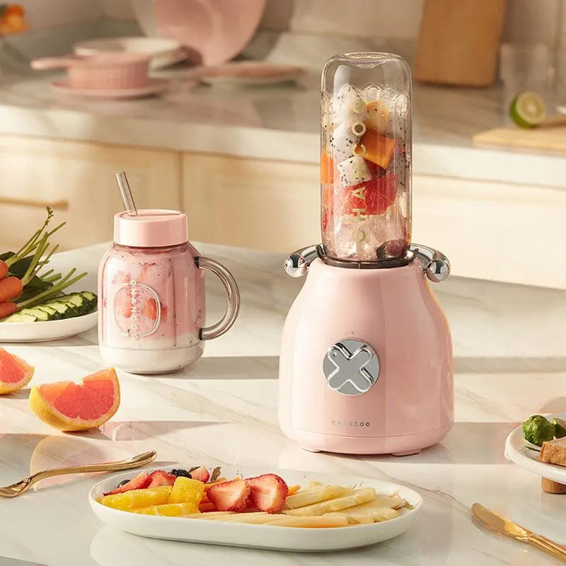 Retro Juicer Home Multifunctional Food Complementary Food Blender Juicer - Bellarte Enchanté Retro Juicer Home Multifunctional Food Complementary Food Blender Juicer