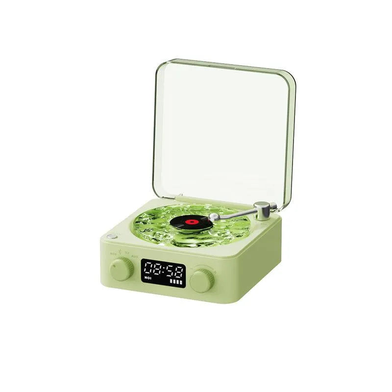 Retro Turntable Speaker Wireless Bluetooth - Bellarte Enchanté Retro Turntable Speaker Wireless Bluetooth