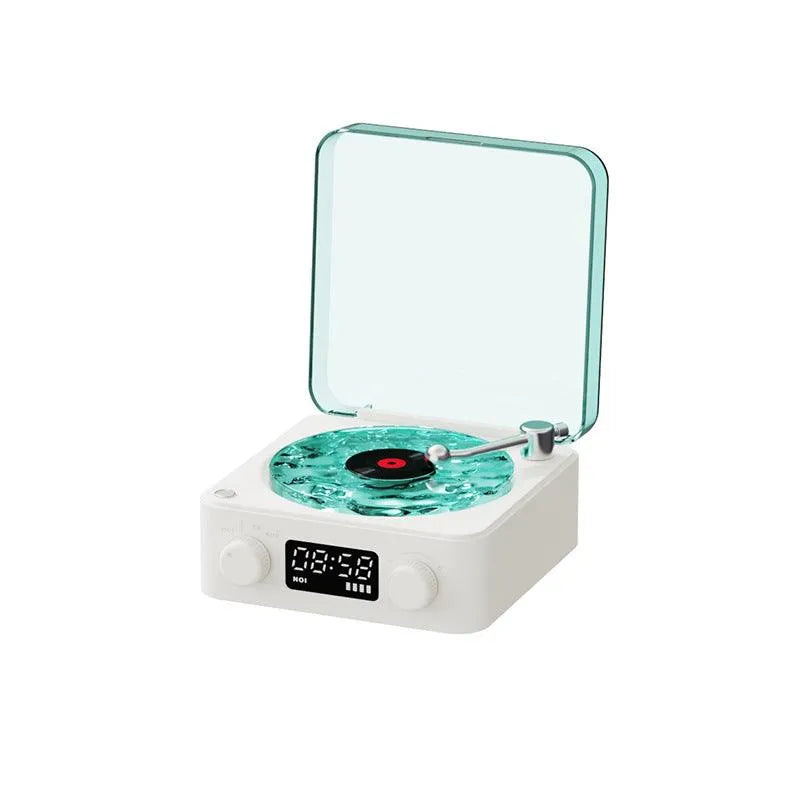 Retro Turntable Speaker Wireless Bluetooth - Bellarte Enchanté Retro Turntable Speaker Wireless Bluetooth