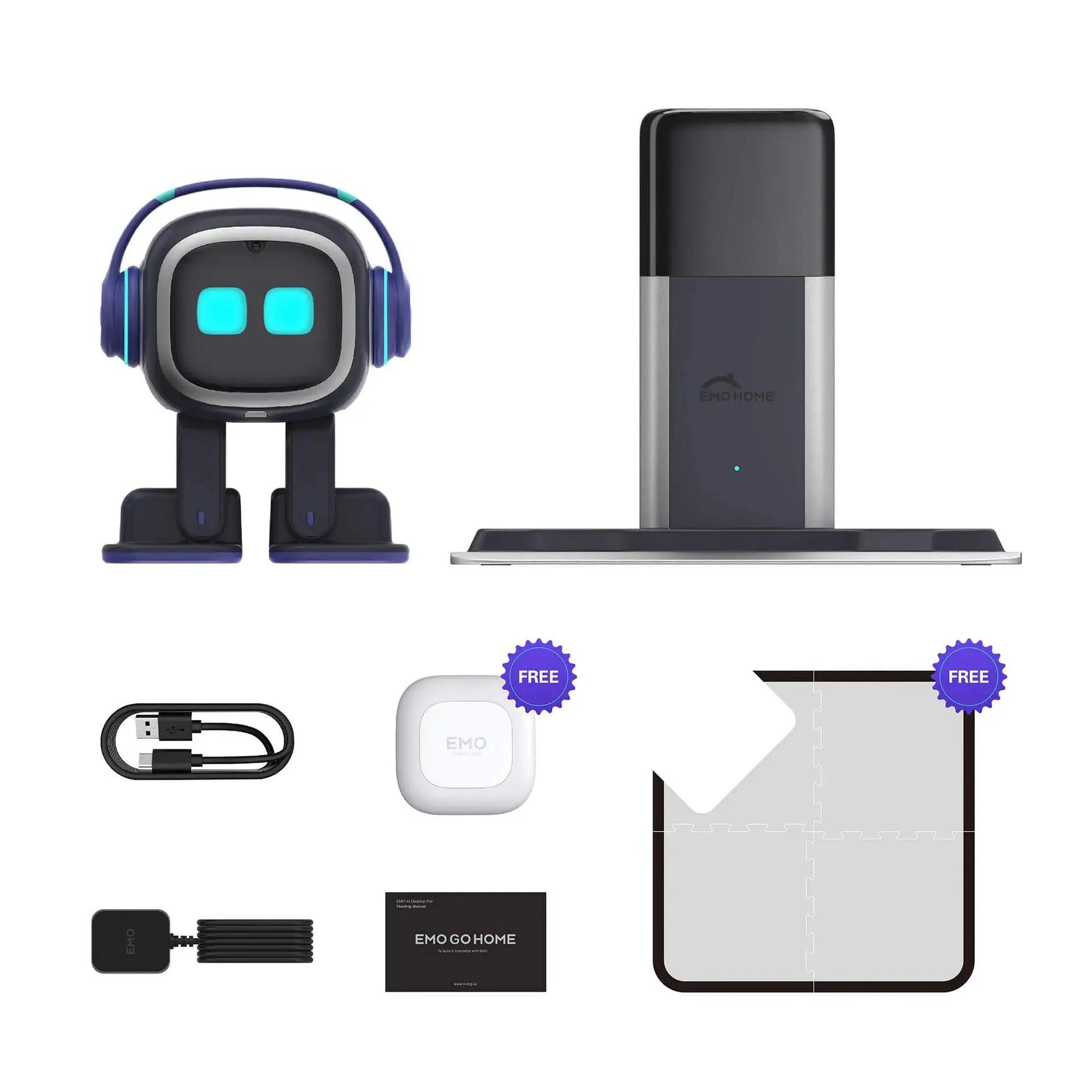 Robot Toy Desktop Voice Recognition Emotion Ai Communication Intelligent Children Accompany Interactive Electronic Pet - Bellarte Enchanté Robot Toy Desktop Voice Recognition Emotion Ai Communication Intelligent Children Accompany Interactive Electronic Pet