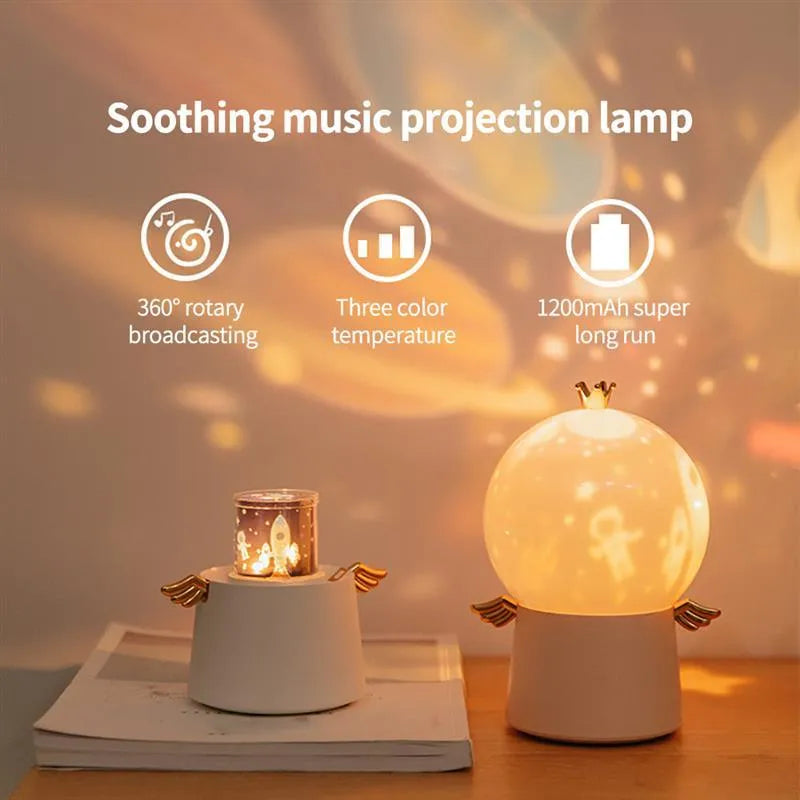 Romantic Angel Projection Lamp Child Toy Gift - Bellarte Enchanté Romantic Angel Projection Lamp Child Toy Gift