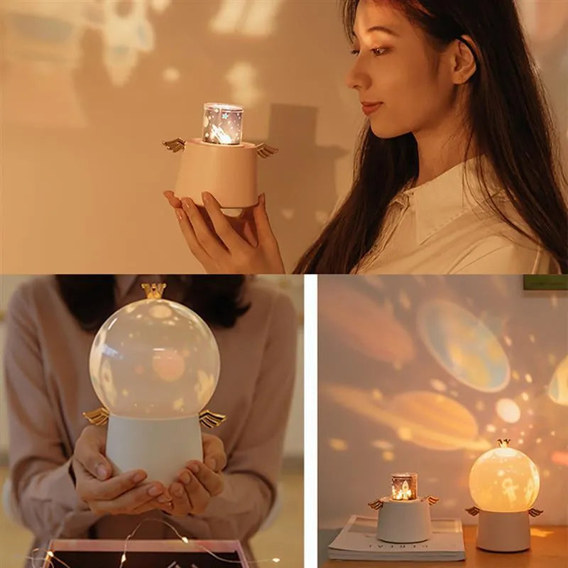 Romantic Angel Projection Lamp Child Toy Gift - Bellarte Enchanté Romantic Angel Projection Lamp Child Toy Gift