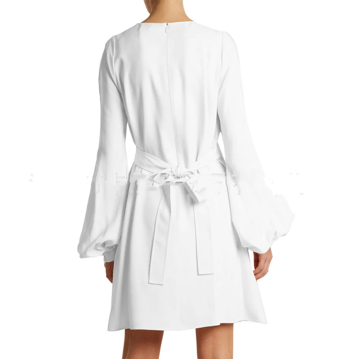 Round Neck Lantern Sleeve Long Sleeve - Bellarte Enchanté Round Neck Lantern Sleeve Long Sleeve