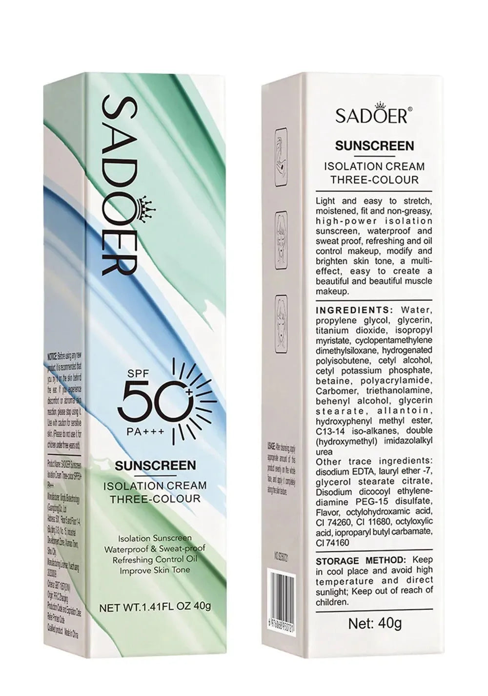 Sadoer Isolation Cream - Bellarte Enchanté Sadoer Isolation Cream
