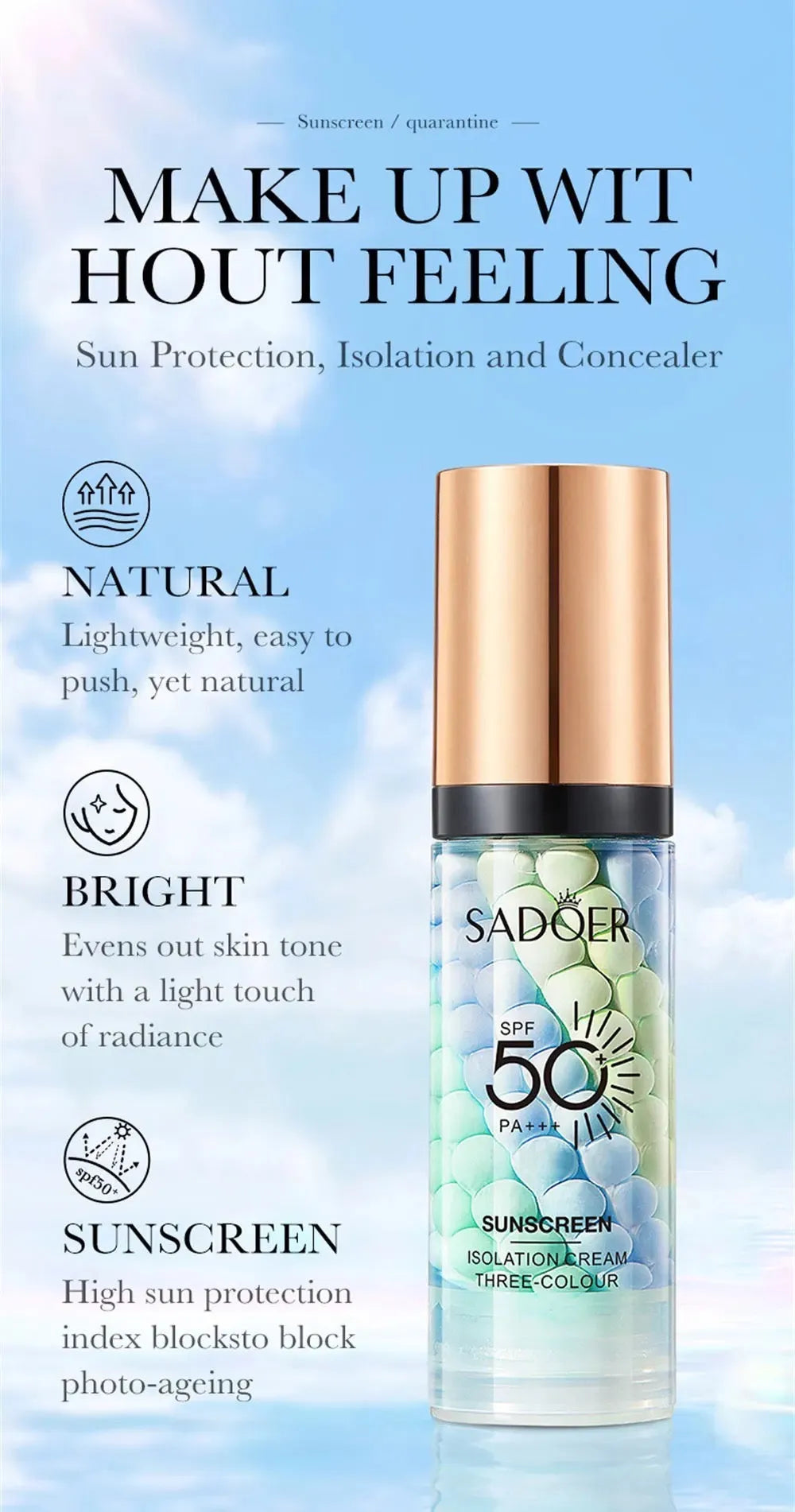 Sadoer Isolation Cream - Bellarte Enchanté Sadoer Isolation Cream