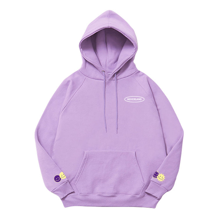 Same Paragraph Taro Purple Print Sweatshirt - Bellarte Enchanté Same Paragraph Taro Purple Print Sweatshirt