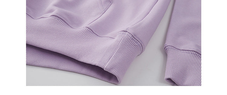 Same Paragraph Taro Purple Print Sweatshirt - Bellarte Enchanté Same Paragraph Taro Purple Print Sweatshirt