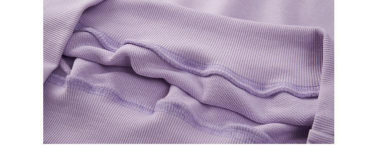 Same Paragraph Taro Purple Print Sweatshirt - Bellarte Enchanté Same Paragraph Taro Purple Print Sweatshirt