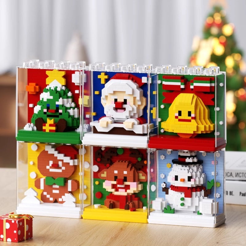 Santa Claus Building Blocks Tiny Particles - Bellarte Enchanté Santa Claus Building Blocks Tiny Particles
