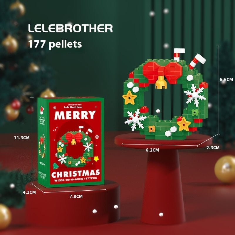 Santa Claus Building Blocks Tiny Particles - Bellarte Enchanté Santa Claus Building Blocks Tiny Particles