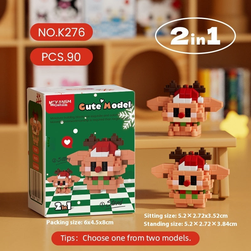 Santa Claus Building Blocks Tiny Particles - Bellarte Enchanté Santa Claus Building Blocks Tiny Particles