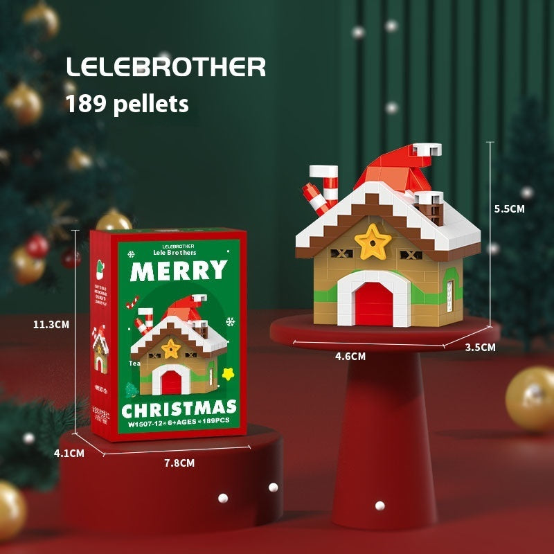 Santa Claus Building Blocks Tiny Particles - Bellarte Enchanté Santa Claus Building Blocks Tiny Particles