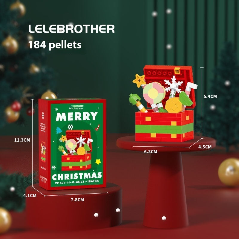 Santa Claus Building Blocks Tiny Particles - Bellarte Enchanté Santa Claus Building Blocks Tiny Particles