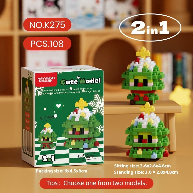 Santa Claus Building Blocks Tiny Particles - Bellarte Enchanté Santa Claus Building Blocks Tiny Particles