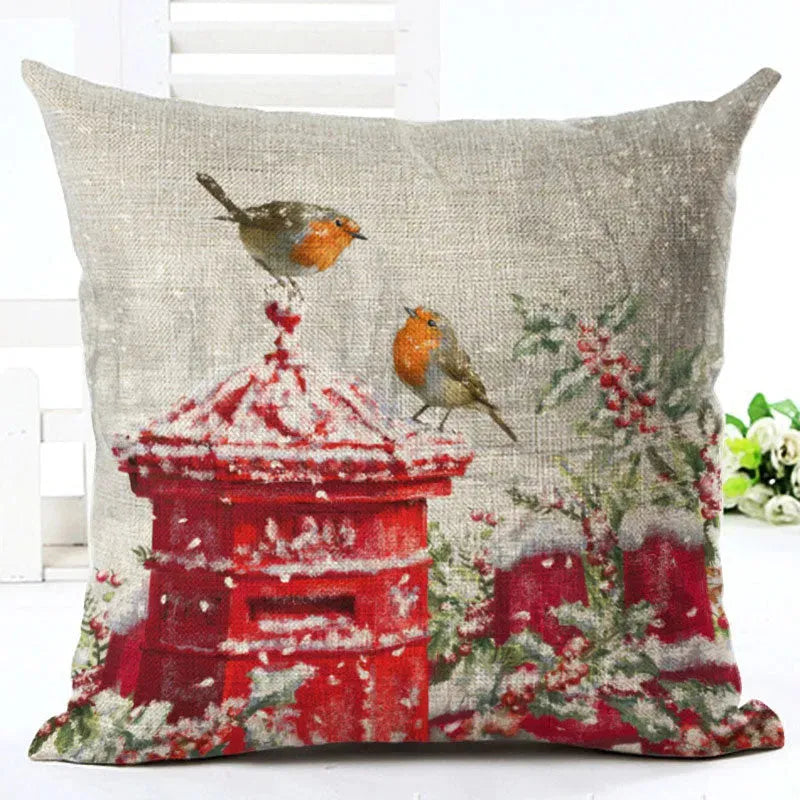 Santa Claus Pillowcase Cushion Cover - Bellarte Enchanté Santa Claus Pillowcase Cushion Cover