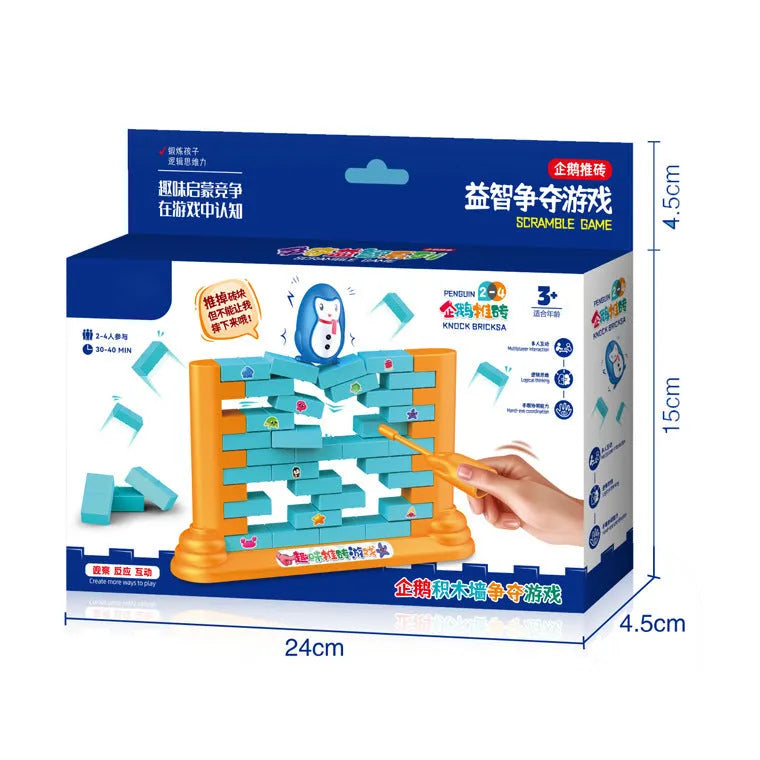 Save Penguin Educational Toys Double Board Game Toys - Bellarte Enchanté Save Penguin Educational Toys Double Board Game Toys