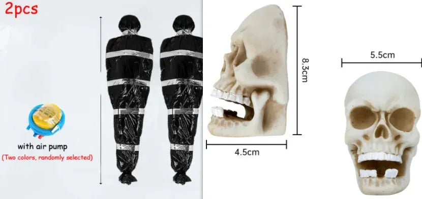 Scary Fake Body Bag Outdoor Props - Bellarte Enchanté Scary Fake Body Bag Outdoor Props