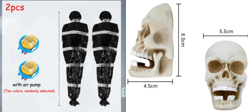 Scary Fake Body Bag Outdoor Props - Bellarte Enchanté Scary Fake Body Bag Outdoor Props
