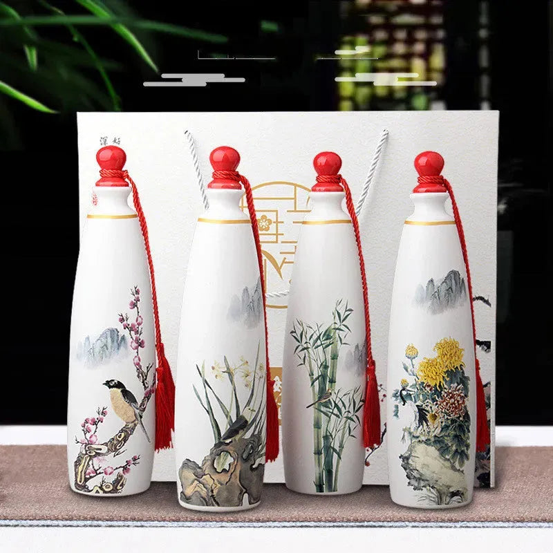 Sealed Wine Jars, Household Decorative Wine Jugs, Small Wine Jars, Wine Utensils - Bellarte Enchanté Sealed Wine Jars, Household Decorative Wine Jugs, Small Wine Jars, Wine Utensils