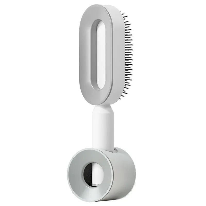 Self Cleaning Hair Brush For Women - Bellarte Enchanté Self Cleaning Hair Brush For Women