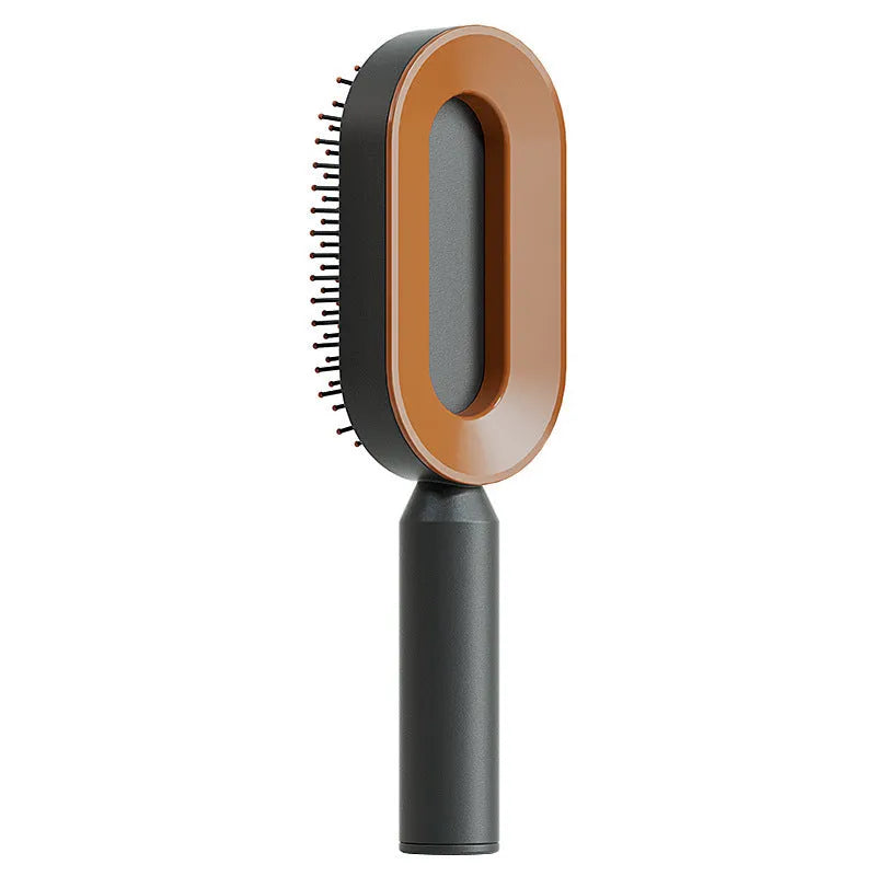 Self Cleaning Hair Brush For Women - Bellarte Enchanté Self Cleaning Hair Brush For Women