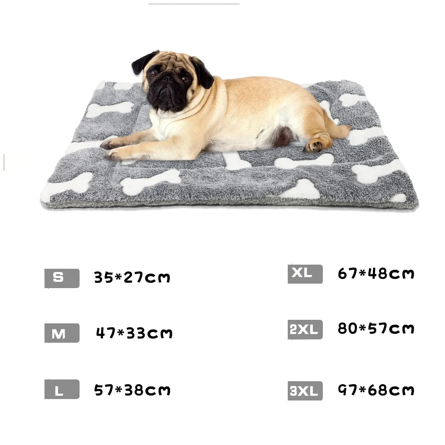 Self-Warming Cat Bed Mat Washable Dog Bed Crate Mat Soft Pet Sleeping Mat For Dogs And Cats Reversible Fleece Dog Crate Kennel Pad Cat Pet Bed - Bellarte Enchanté Self-Warming Cat Bed Mat Washable Dog Bed Crate Mat Soft Pet Sleeping Mat For Dogs And Cats Reversible Fleece Dog Crate Kennel Pad Cat Pet Bed