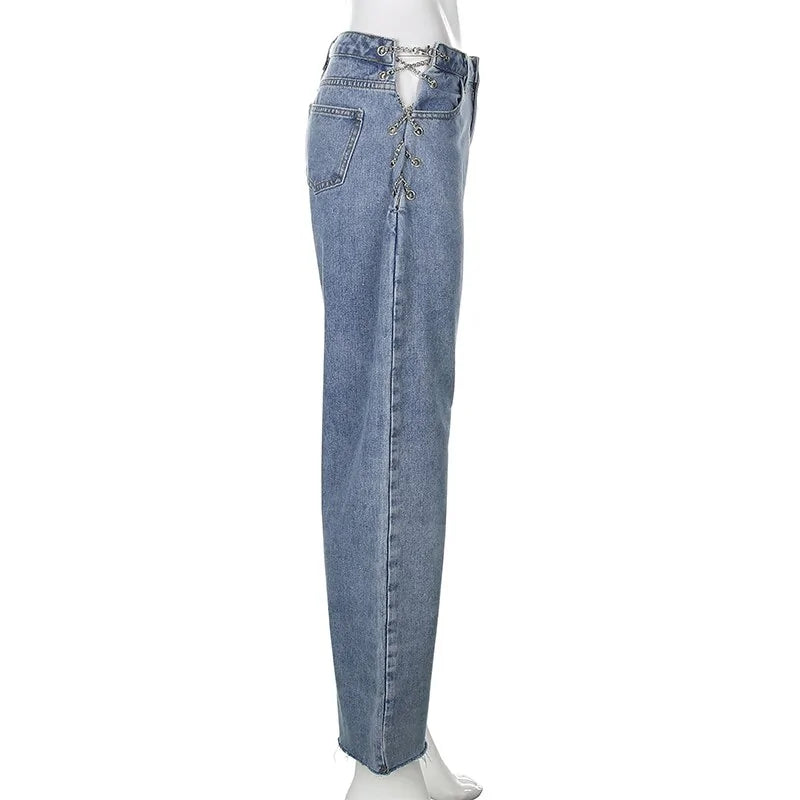 Sexy High Waist Jeans - Bellarte Enchanté Sexy High Waist Jeans