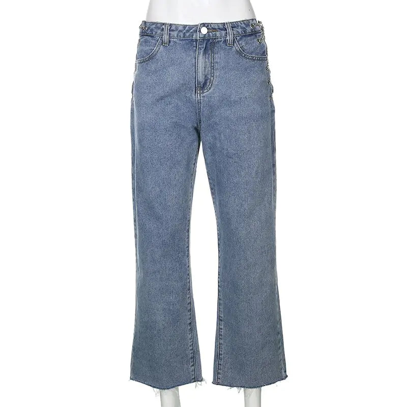 Sexy High Waist Jeans - Bellarte Enchanté Sexy High Waist Jeans