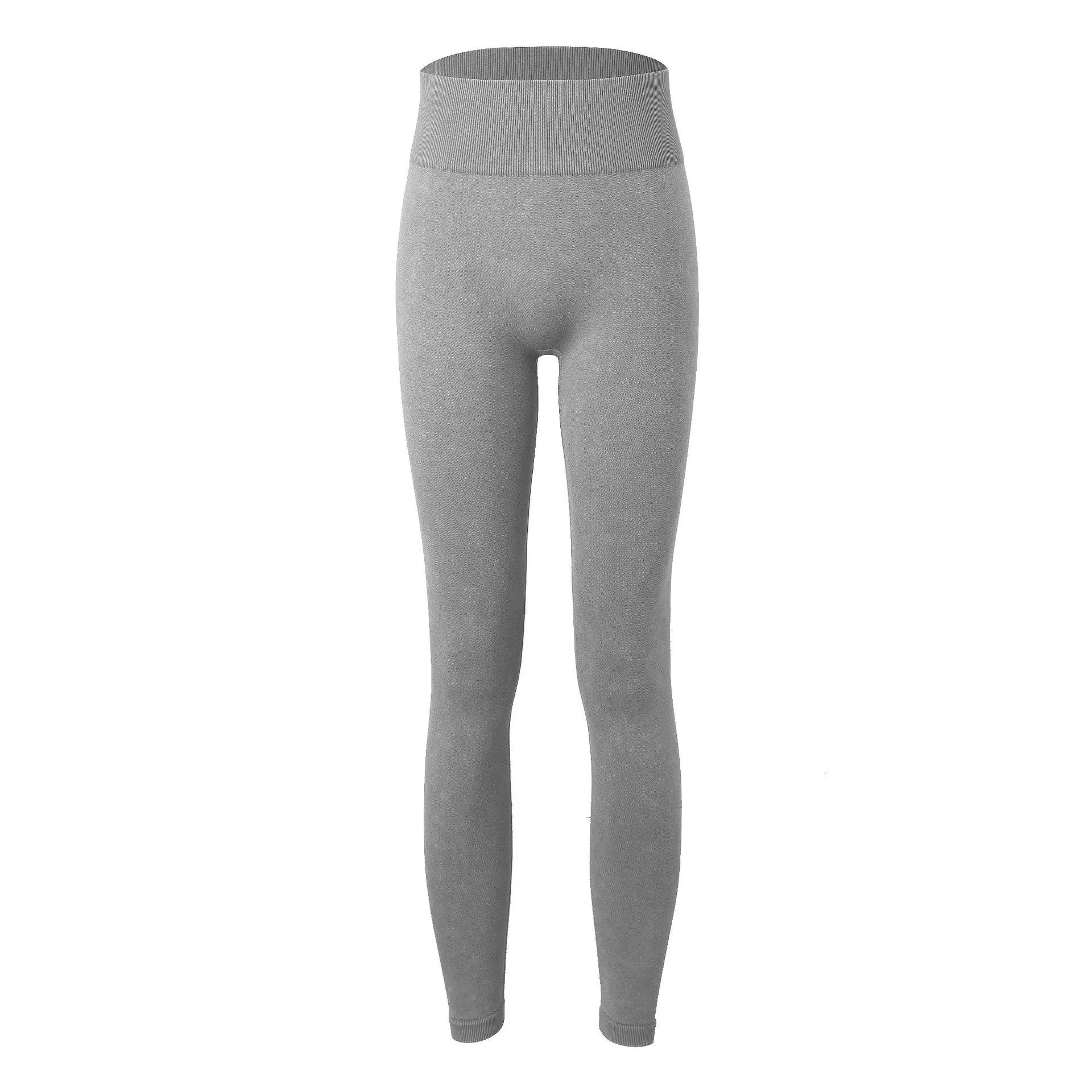 Shark Knit Seamless Fitness Yoga Long Sleeve Set - Bellarte Enchanté Shark Knit Seamless Fitness Yoga Long Sleeve Set