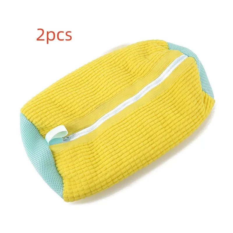 Shoes Laundry Bag Shoe Wash Bag For Washing Machine Reusable Zipper Shoe Washing Bag Sneaker Tennis Shoe Cleaner Kit Remove Dirt - Bellarte Enchanté Shoes Laundry Bag Shoe Wash Bag For Washing Machine Reusable Zipper Shoe Washing Bag Sneaker Tennis Shoe Cleaner Kit Remove Dirt