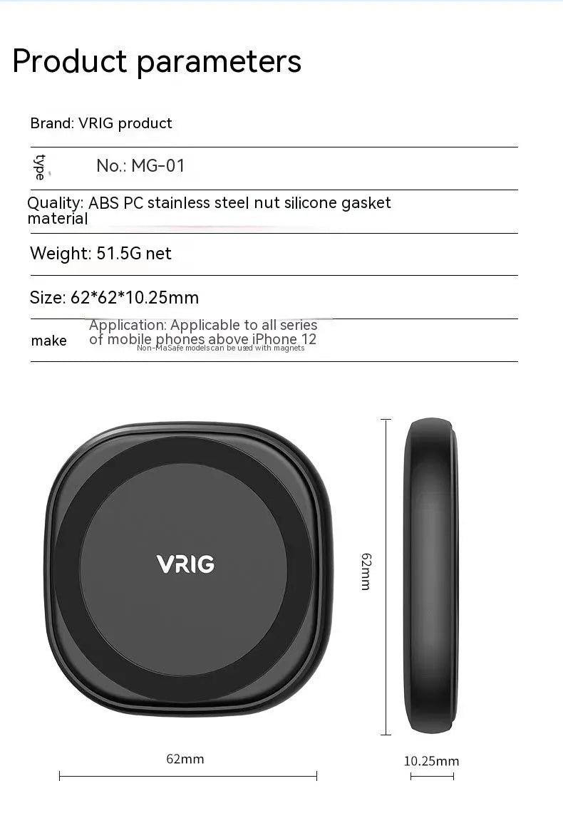 Shooting Starter VRIGMG01magsafe Mobile Phone Magnetic Bracket - Bellarte Enchanté Shooting Starter VRIGMG01magsafe Mobile Phone Magnetic Bracket