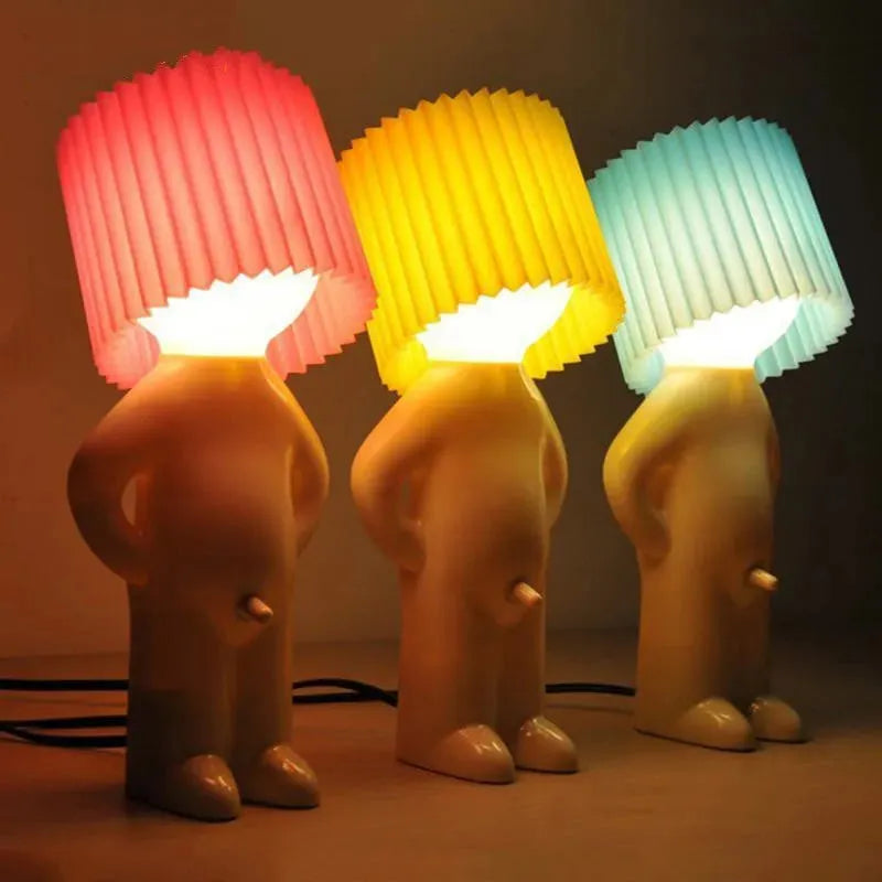 Shy little boy reading lamp - Bellarte Enchanté Shy little boy reading lamp