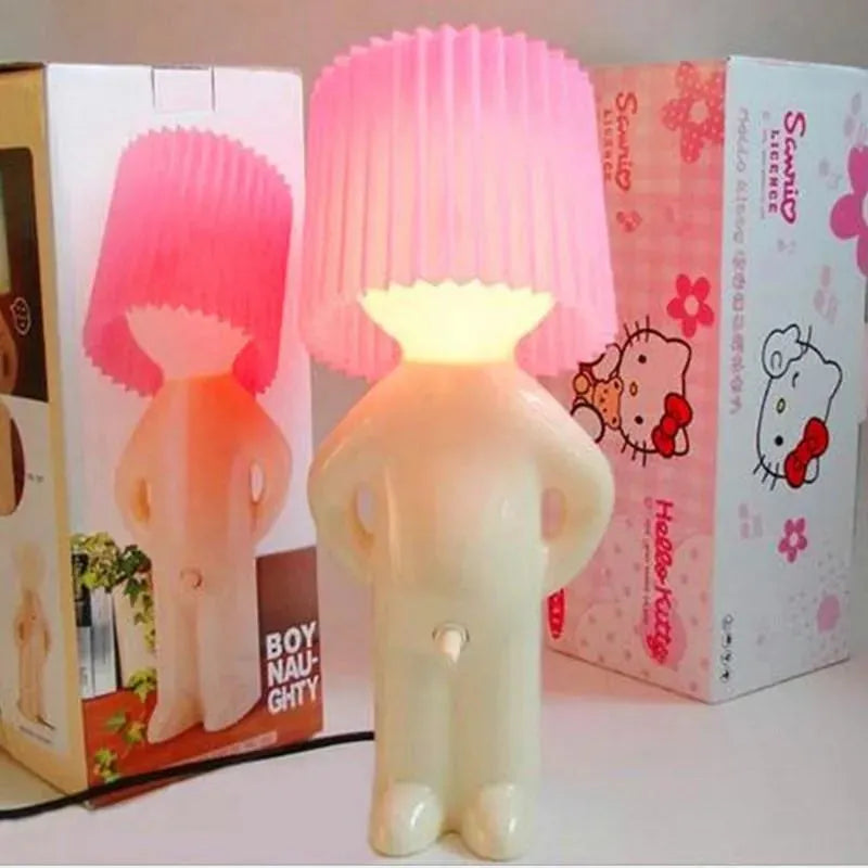 Shy little boy reading lamp - Bellarte Enchanté Shy little boy reading lamp