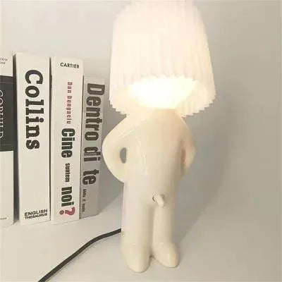 Shy little boy reading lamp - Bellarte Enchanté Shy little boy reading lamp