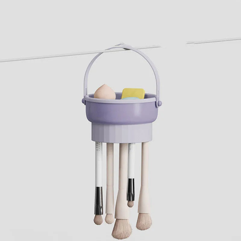 Silica Gel Scrubbing Bowl Makeup Brush Cleaning Box - Bellarte Enchanté Silica Gel Scrubbing Bowl Makeup Brush Cleaning Box