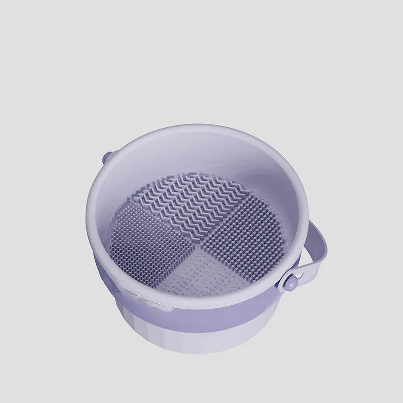 Silica Gel Scrubbing Bowl Makeup Brush Cleaning Box - Bellarte Enchanté Silica Gel Scrubbing Bowl Makeup Brush Cleaning Box