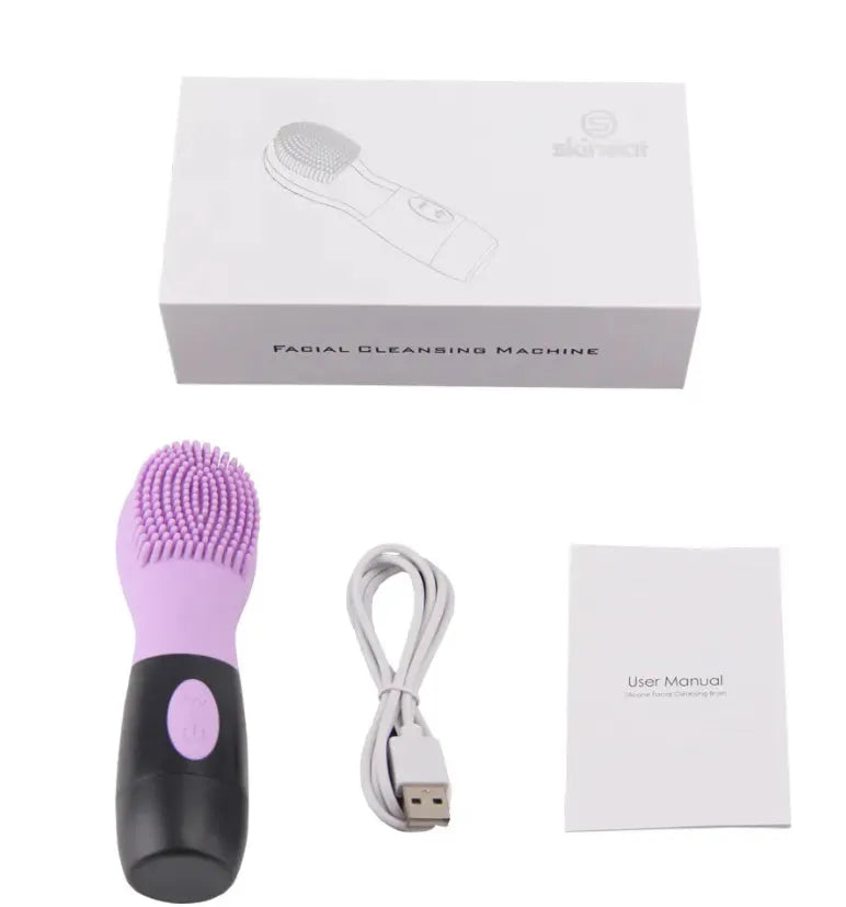 Silicone Facial Massager vibration cleaner - Bellarte Enchanté Silicone Facial Massager vibration cleaner