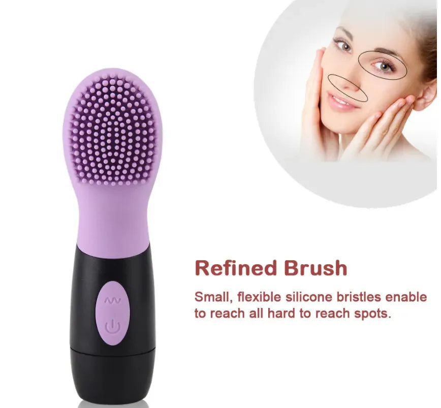 Silicone Facial Massager vibration cleaner - Bellarte Enchanté Silicone Facial Massager vibration cleaner