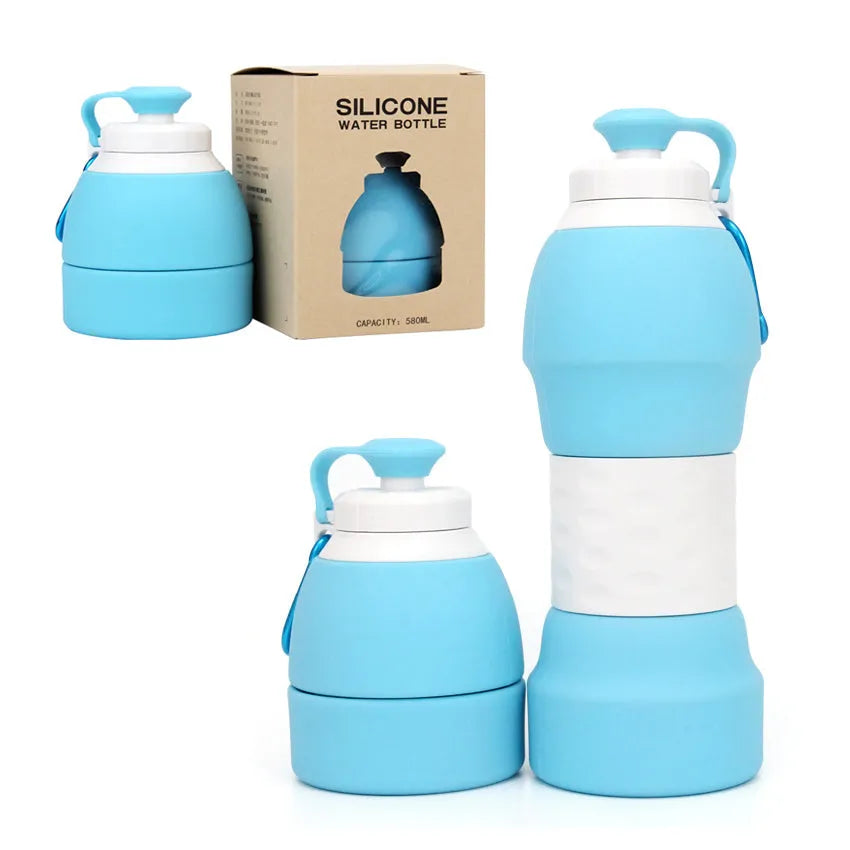 Silicone folding Water Bottle - Bellarte Enchanté Silicone folding Water Bottle