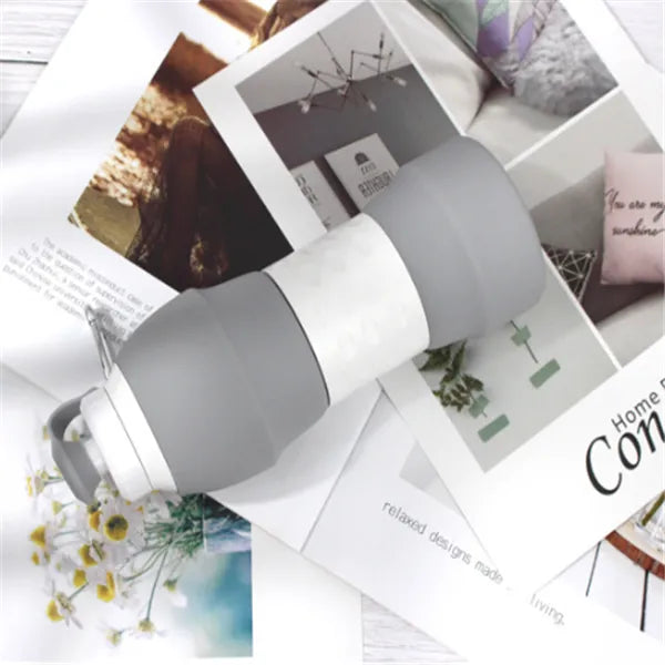 Silicone folding Water Bottle - Bellarte Enchanté Silicone folding Water Bottle
