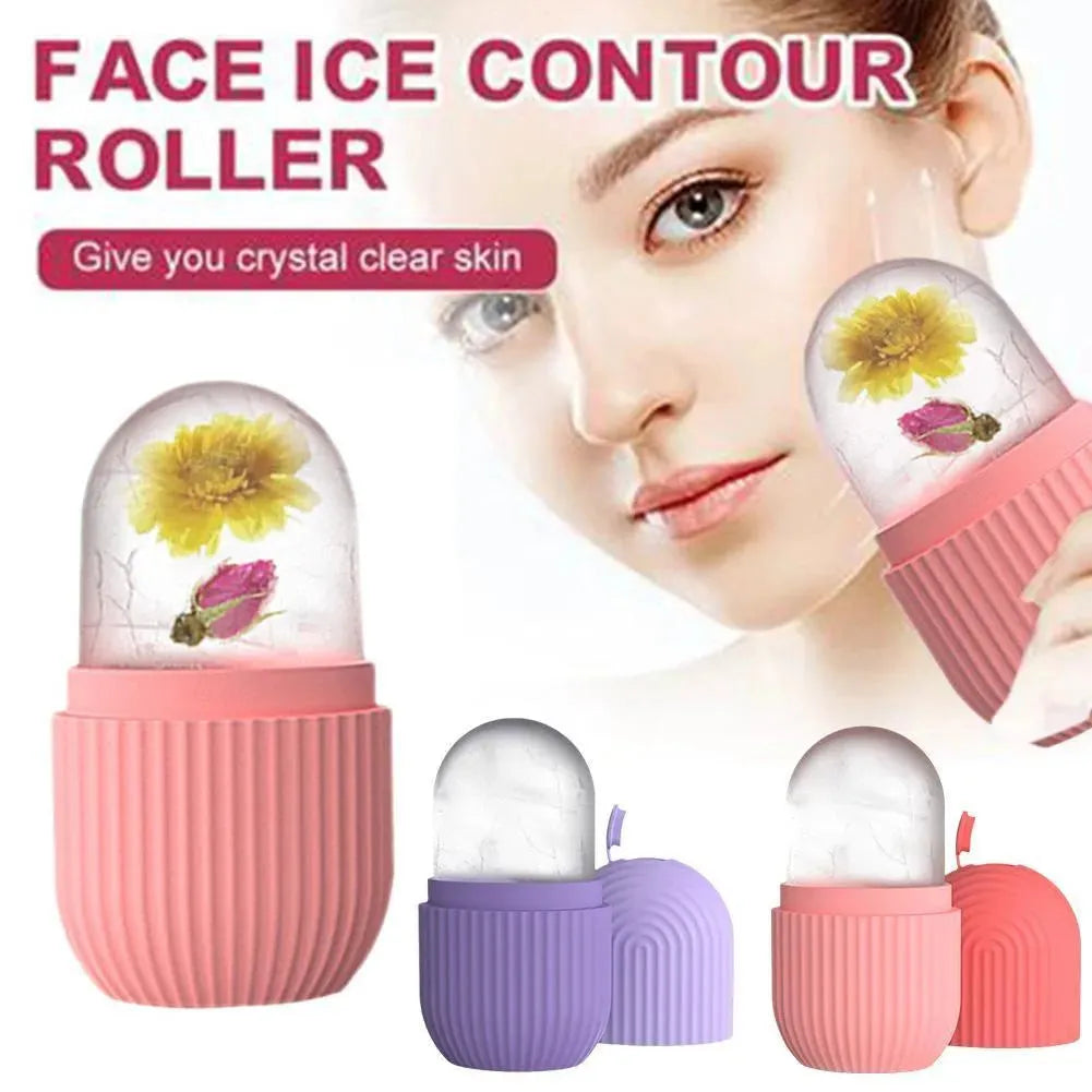 Silicone Ice Cube Tray Mold Face Beauty Lifting Set - Bellarte Enchanté Silicone Ice Cube Tray Mold Face Beauty Lifting Set