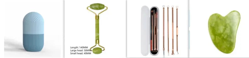 Silicone Ice Cube Tray Mold Face Beauty Lifting Set - Bellarte Enchanté Silicone Ice Cube Tray Mold Face Beauty Lifting Set