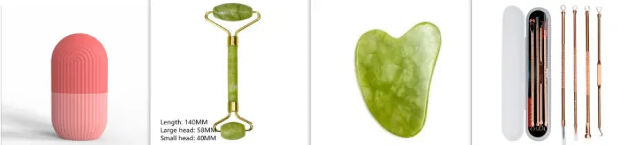 Silicone Ice Cube Tray Mold Face Beauty Lifting Set - Bellarte Enchanté Silicone Ice Cube Tray Mold Face Beauty Lifting Set