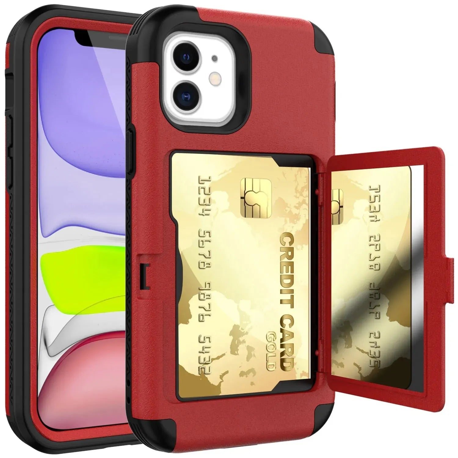 Silicone Shockproof Goddess Makeup Mirror Phone Case - Bellarte Enchanté Silicone Shockproof Goddess Makeup Mirror Phone Case