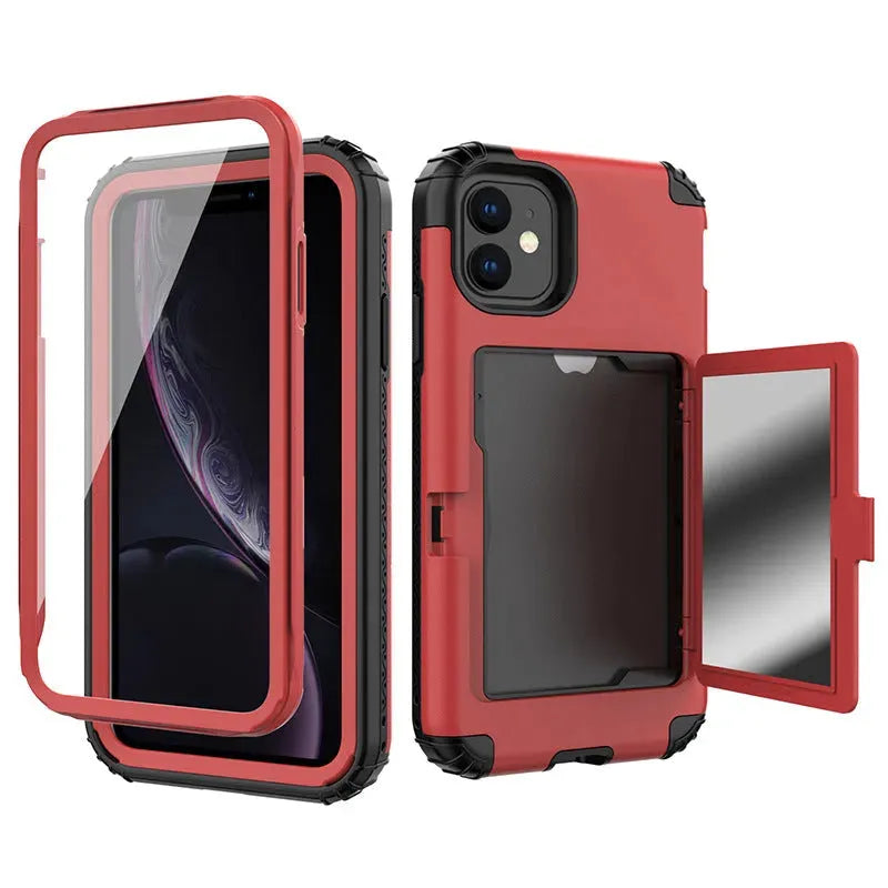 Silicone Shockproof Goddess Makeup Mirror Phone Case - Bellarte Enchanté Silicone Shockproof Goddess Makeup Mirror Phone Case