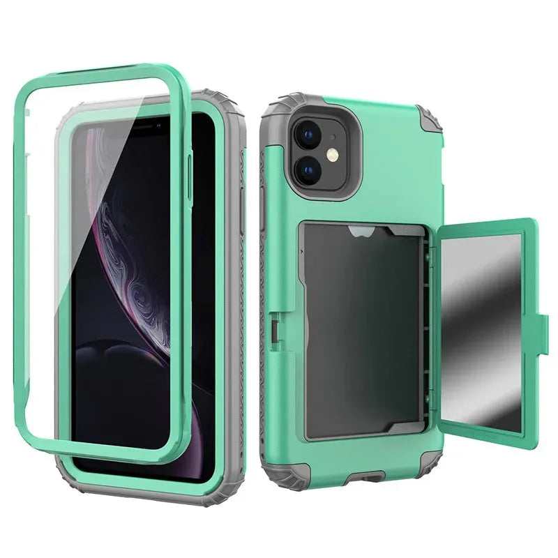 Silicone Shockproof Goddess Makeup Mirror Phone Case - Bellarte Enchanté Silicone Shockproof Goddess Makeup Mirror Phone Case