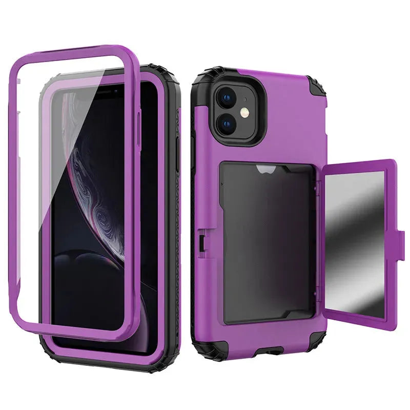Silicone Shockproof Goddess Makeup Mirror Phone Case - Bellarte Enchanté Silicone Shockproof Goddess Makeup Mirror Phone Case
