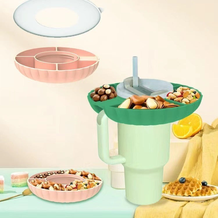 Silicone Snack Packing Plate Large Ice Cup - Bellarte Enchanté Silicone Snack Packing Plate Large Ice Cup