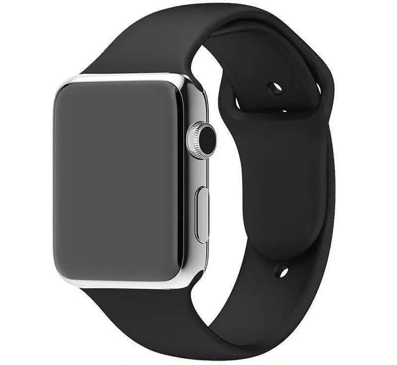 Silicone Strap with Apple, Applicable Monochrome - Bellarte Enchanté Silicone Strap with Apple, Applicable Monochrome